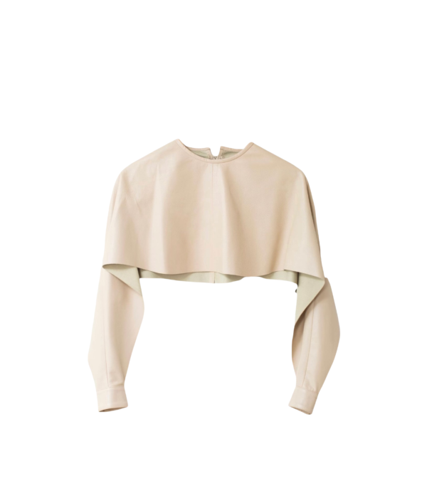 Anika Leather Cape