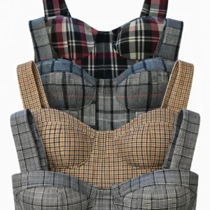 Tartan Bustier