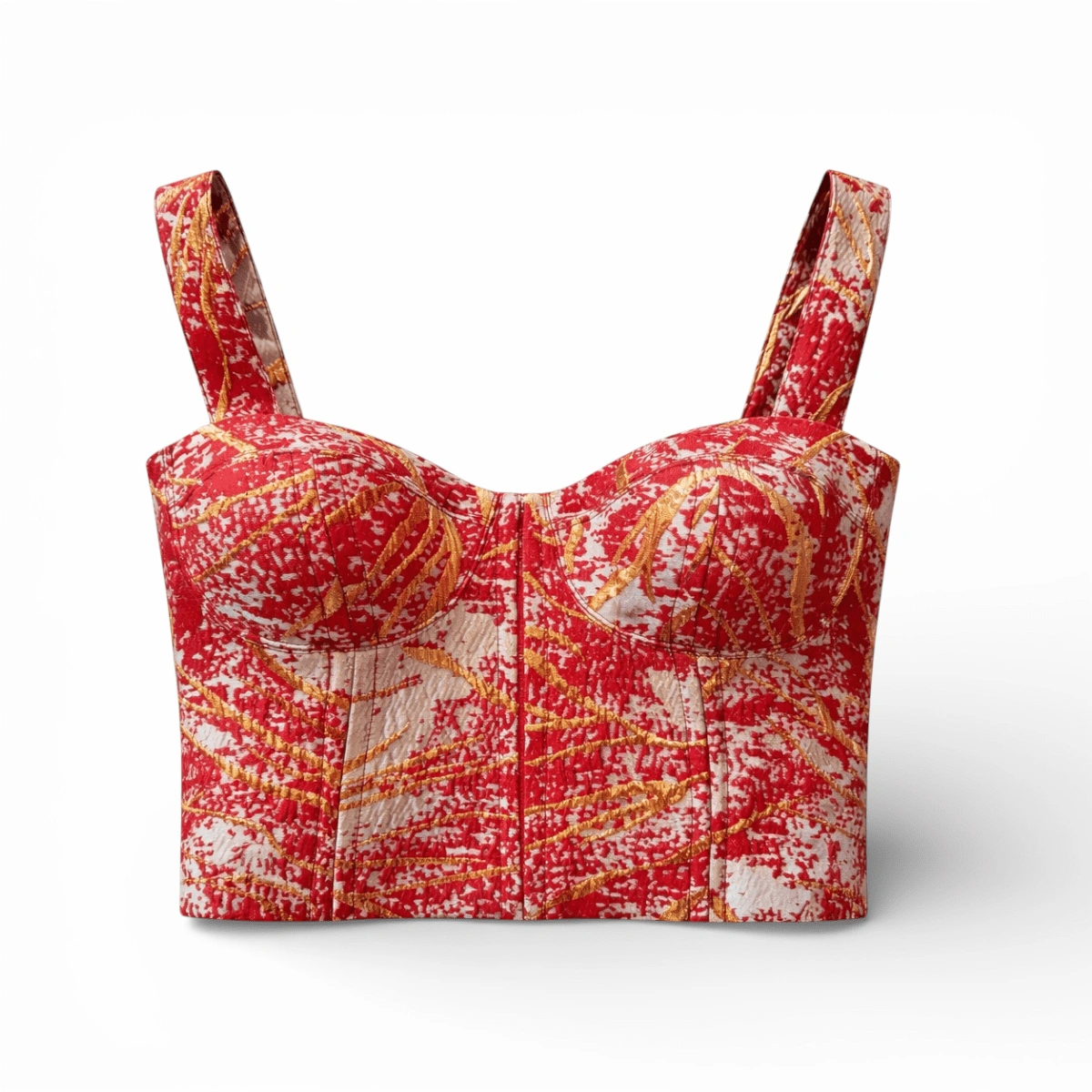 bustier-jaquard-azules-naranjas-y-dorados-portada