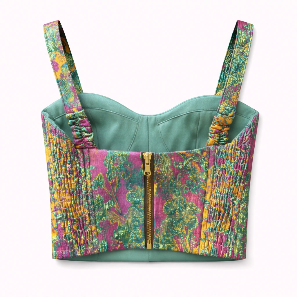 bustier-jaquard-verdes-lilas-y-mostazas-3