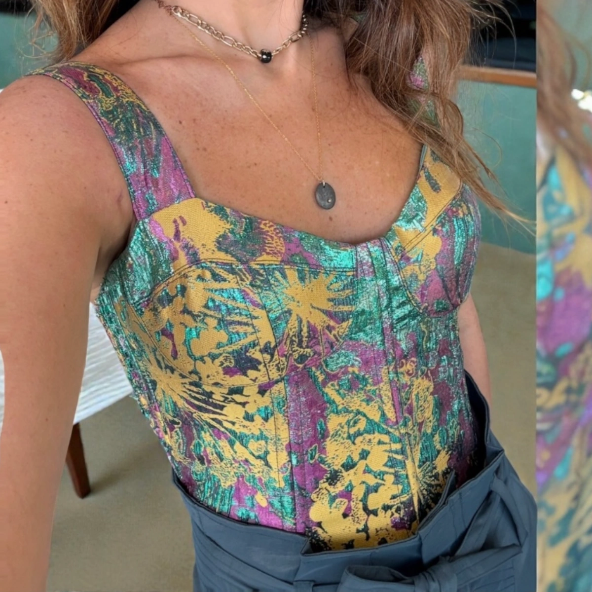 bustier-jaquard-verdes-lilas-y-mostazas-4