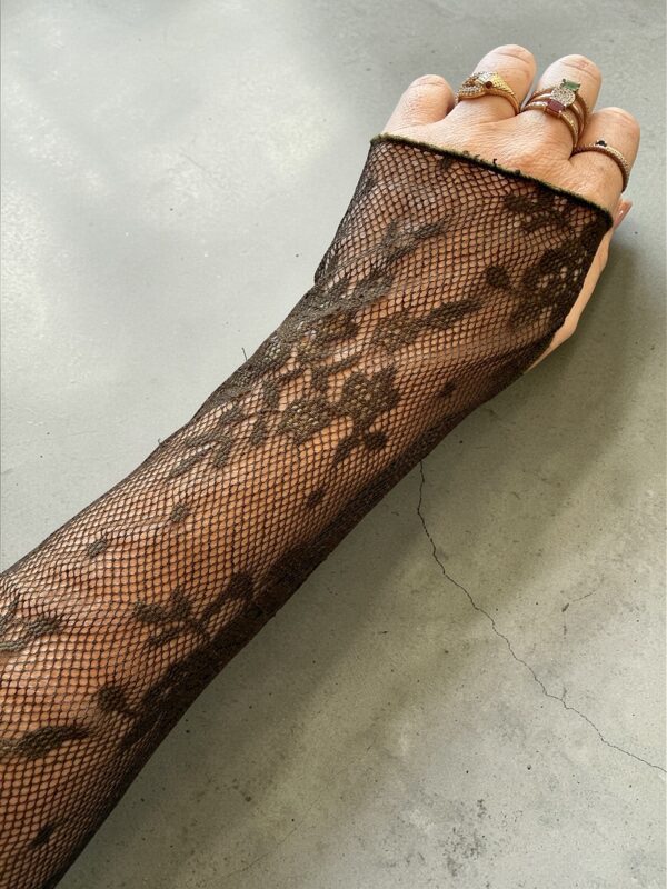 Mesh encaje fino dedo• colores •